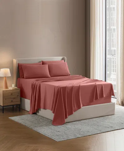 Nestl Extra Deep Pocket 6-pc. Sheet Set, California King In Pink
