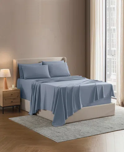 Nestl Extra Deep Pocket 7-pc. Sheet Set, King Split In Blue