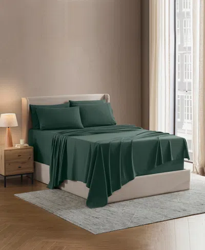 Nestl Extra Deep Pocket 7-pc. Sheet Set, King Split In Green