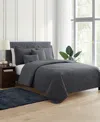 Nestl Grid Embossed 4-pc. Quilt Set, Twin/twin Xl