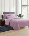Nestl Grid Embossed 5-pc. Quilt Set, Full/queen