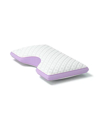 Nestl Lavender-infused Side Sleeper Memory Foam Pillow, Queen In Purple