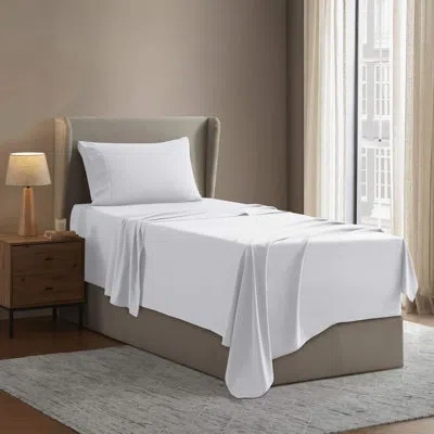 Nestl Luxury Collection Classic Smooth Thread Sheet Set In Polar White