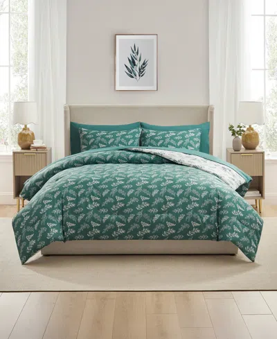 Nestl Luxury Soft Botanical Design 7-pc. Comforter Set, Full