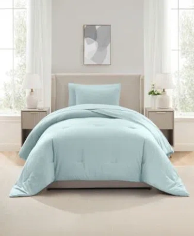 Nestl Luxury Soft Modern Design 7 Pc. Comforter Sets In Sage Green