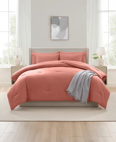 Nestl Luxury Soft Modern Design 7-pc. Comforter Set, Full In Brown