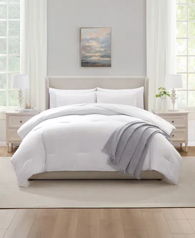 Nestl Luxury Soft Modern Design 7-pc. Comforter Set, Queen In White