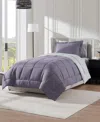 Nestl Luxury Soft Reversible 5-pc. Comforter Set, Twin In Purple