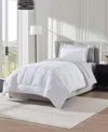 Nestl Luxury Soft Reversible 5-pc. Comforter Set, Twin In White