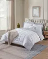 Nestl Luxury Soft Reversible 7-pc. Comforter Set, California King In White