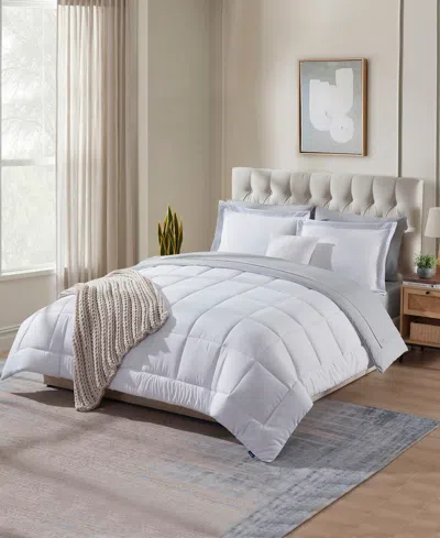 Nestl Luxury Soft Reversible 7-pc. Comforter Set, California King In White