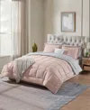 Nestl Luxury Soft Reversible 7-pc. Comforter Set, King In Brown
