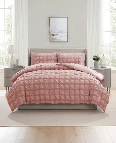 Nestl Luxury Soft Seersucker Design 7-pc. Comforter Set, King