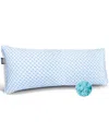 Nestl Memory Foam Gel Infused Reversible Cooling Body Pillow In Multi