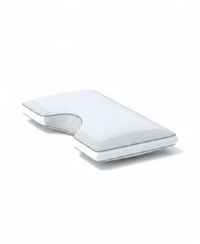 Nestl Polarcarbon Cooling Side Sleeper Memory Foam Pillow In White