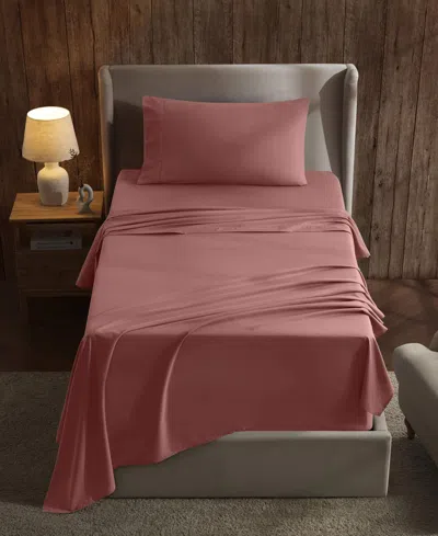 Nestl Premier Collection Deep Pocket 3 Piece Sheet Set, Twin Xl In Pink