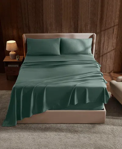 Nestl Premier Collection Deep Pocket 4 Piece Sheet Set, Full Xl In Green