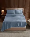 Nestl Premier Collection Deep Pocket 4 Piece Sheet Set, Queen In Blue