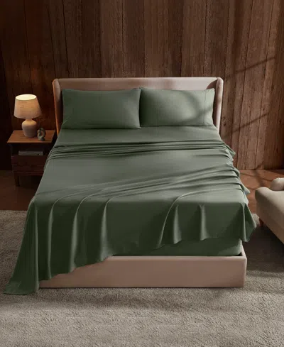 Nestl Premier Collection Deep Pocket 5 Piece Sheet Set, Split King In Green