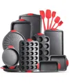 Nestl Premium 15-pc. Bakeware Utensil Set In Black