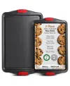 Nestl Premium 2-pc. Baking Sheet Set In Black