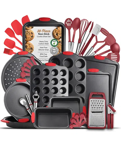 Nestl Premium 39-pc. Bakeware Utensil Set In Black