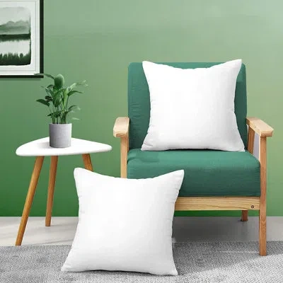 Nestl Reversible Throw Pillow Insert In White