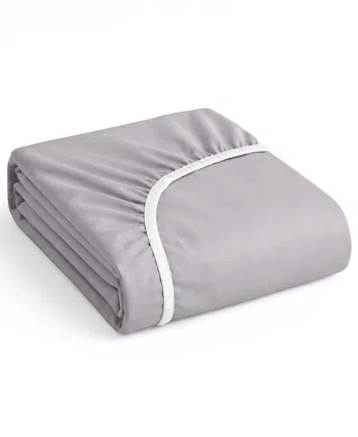 Nestl Super Soft Extra Deep Pocket Microfiber Fitted Sheet, King In Gray