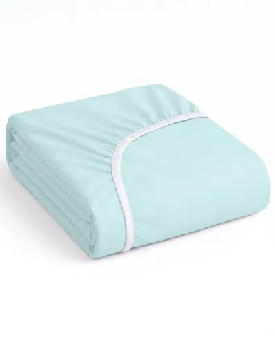 Nestl Super Soft Extra Deep Pocket Microfiber Fitted Sheet, Queen In Blue