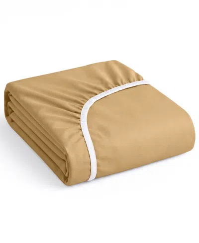 Nestl Super Soft Extra Deep Pocket Microfiber Fitted Sheet, Queen In Brown