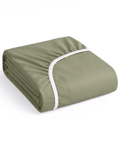 Nestl Super Soft Extra Deep Pocket Microfiber Fitted Sheet, Queen In Green