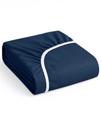 Nestl Super Soft Extra Deep Pocket Microfiber Fitted Sheet, Split King In Blue