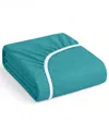 Nestl Super Soft Extra Deep Pocket Microfiber Fitted Sheet, Split King In Green