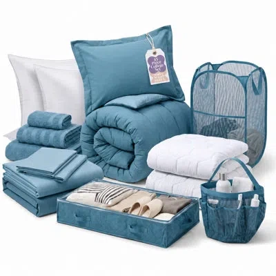 Nestl Ultra Soft Microfiber Sheet Set In Blue