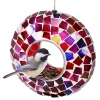 Net Health Shops Mosaic Fly-through Bird Feeder In Red