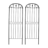 Net Health Shops Traditional Metal 2-pc. Garden Trellis In Brown