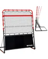 Net Playz 4' Portable Pro Pickleball Rebounder In Red