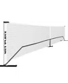 Net Playz Portable Easy Setup Pickleball Net In White