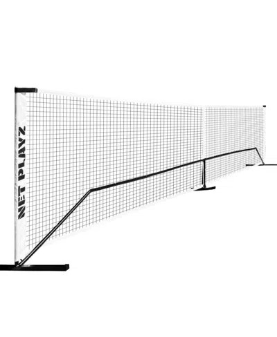 Net Playz Portable Easy Setup Pickleball Net In White