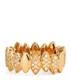 Netali Nissim Yellow Gold And Diamond Navette Ring In Gold