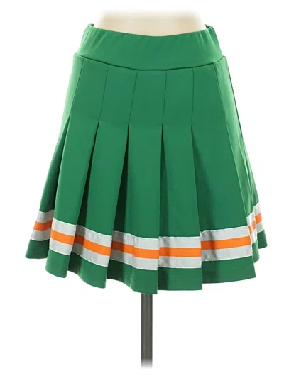 Pre-owned Netflix Casual Skirt In Green