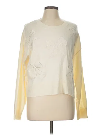 Pre-owned Netflix Pullover Sweater In Ivory