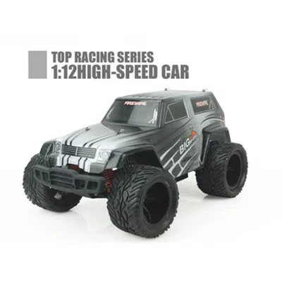 Netjett 1-12 Rc Car 2.4g 4wd High Speed Electric Monster Truck Rtr Remote Controlled - Grey