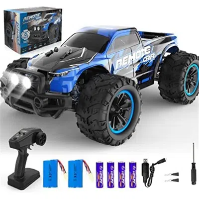 Netjett 1-16 Scale Teoron High Speed Remote Control Car With All Terrain Rc Truck With Headlights