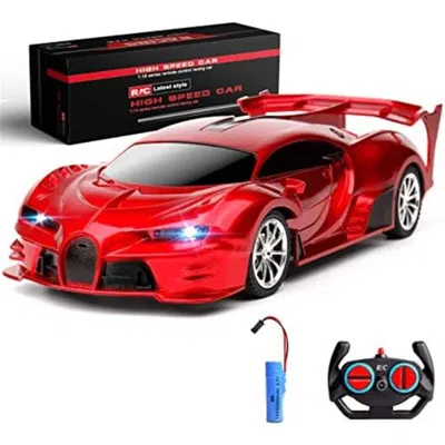 Netjett 1-18 2.4ghz Remote Control Car With Rechargeable High Speed Radio Control - Red
