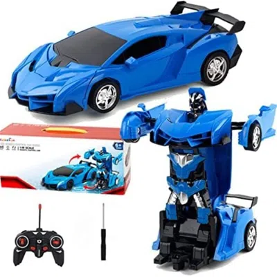 Netjett 1-18 Remote Control Car With Rechargeable Transformable Remote Control Car For Boys & Girls