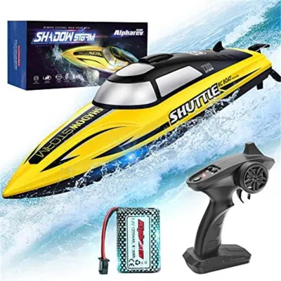 Netjett 20 Plus Mph R208 Alpharev Radio Control Boat With Fast Remote Control For Pools & Lakes
