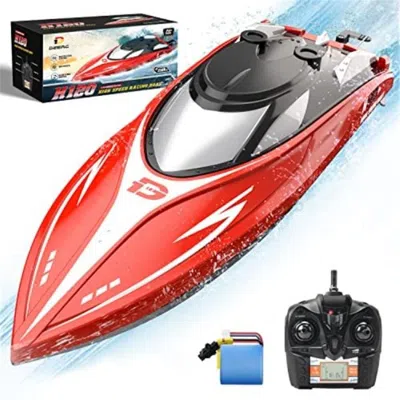 Netjett 2.4 Ghz 20 Plus Mph Deerc H120 Radio Control Boat With Fast Remote Control Boats For Pools &