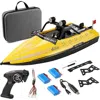 Netjett 2.4g Leoso Wltoys Wl917 16 Kmph High Speed Racing Boat Waterproof 370 Carbon Brush Motor Rad