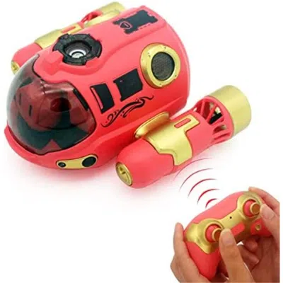 Netjett 2.4g Tipmant Radio Control Remote Control Speed Boat With Spray Led Light - Pink